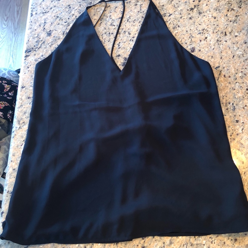NWT Express Black strappy camisole size L